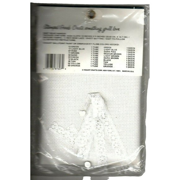 Vogart Crafts Baby Hanger Stitch Kit For Embroidery or Ballpoint Painting - Picture 2 of 2